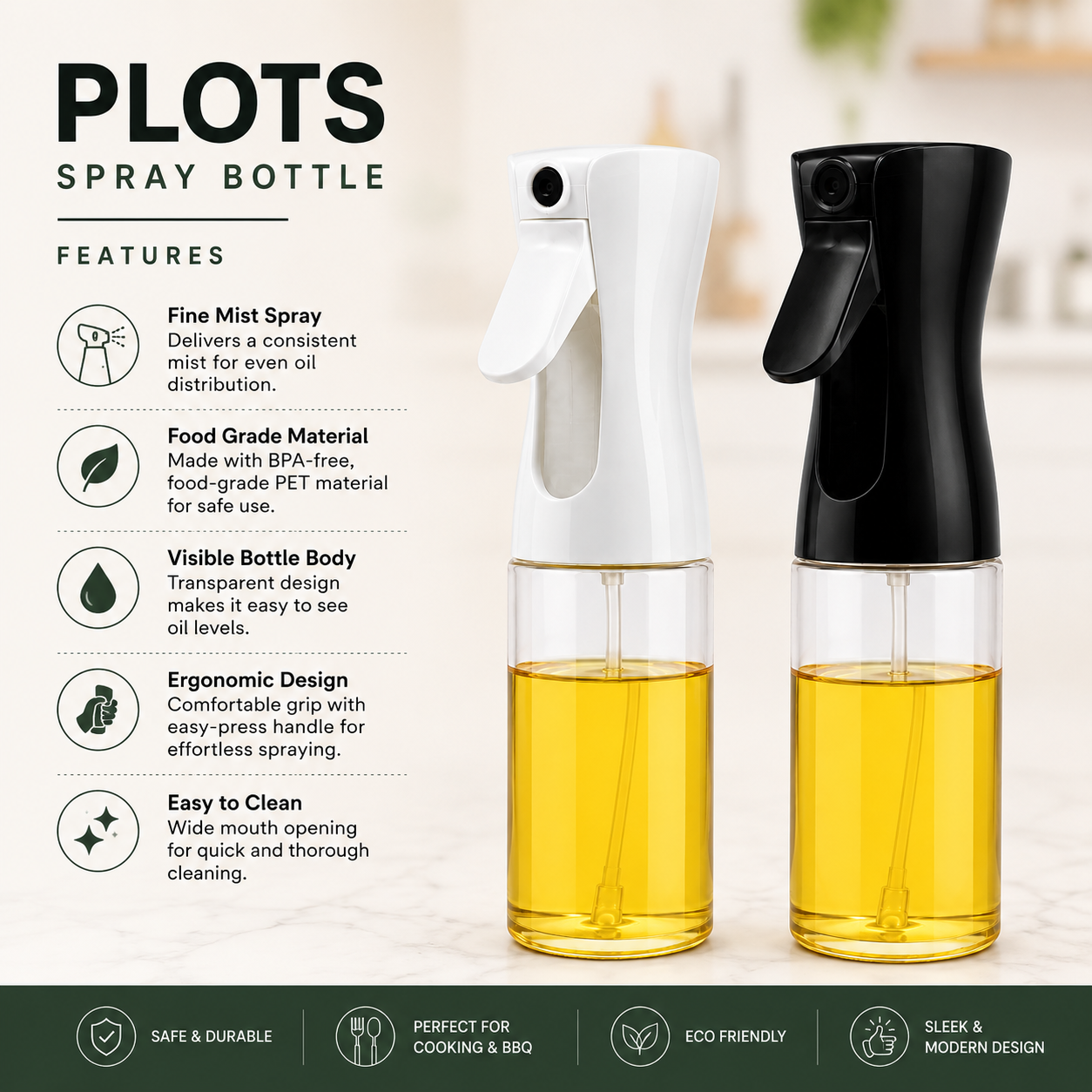 Oil spray bottle
