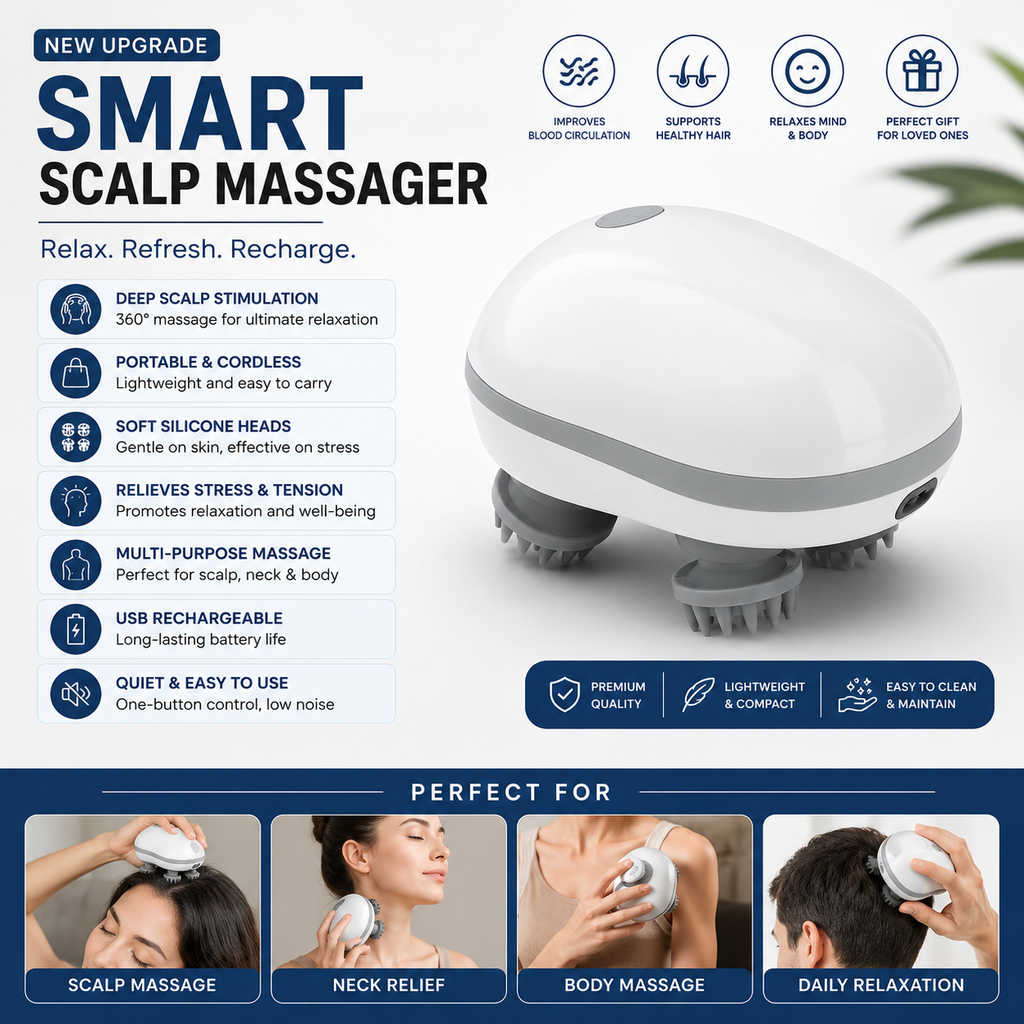 Smart Scalp Massager