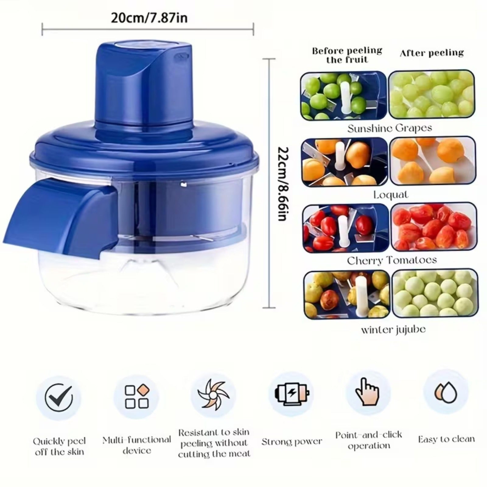 Multifunctional Electric Fruit & Vegetable Peeler