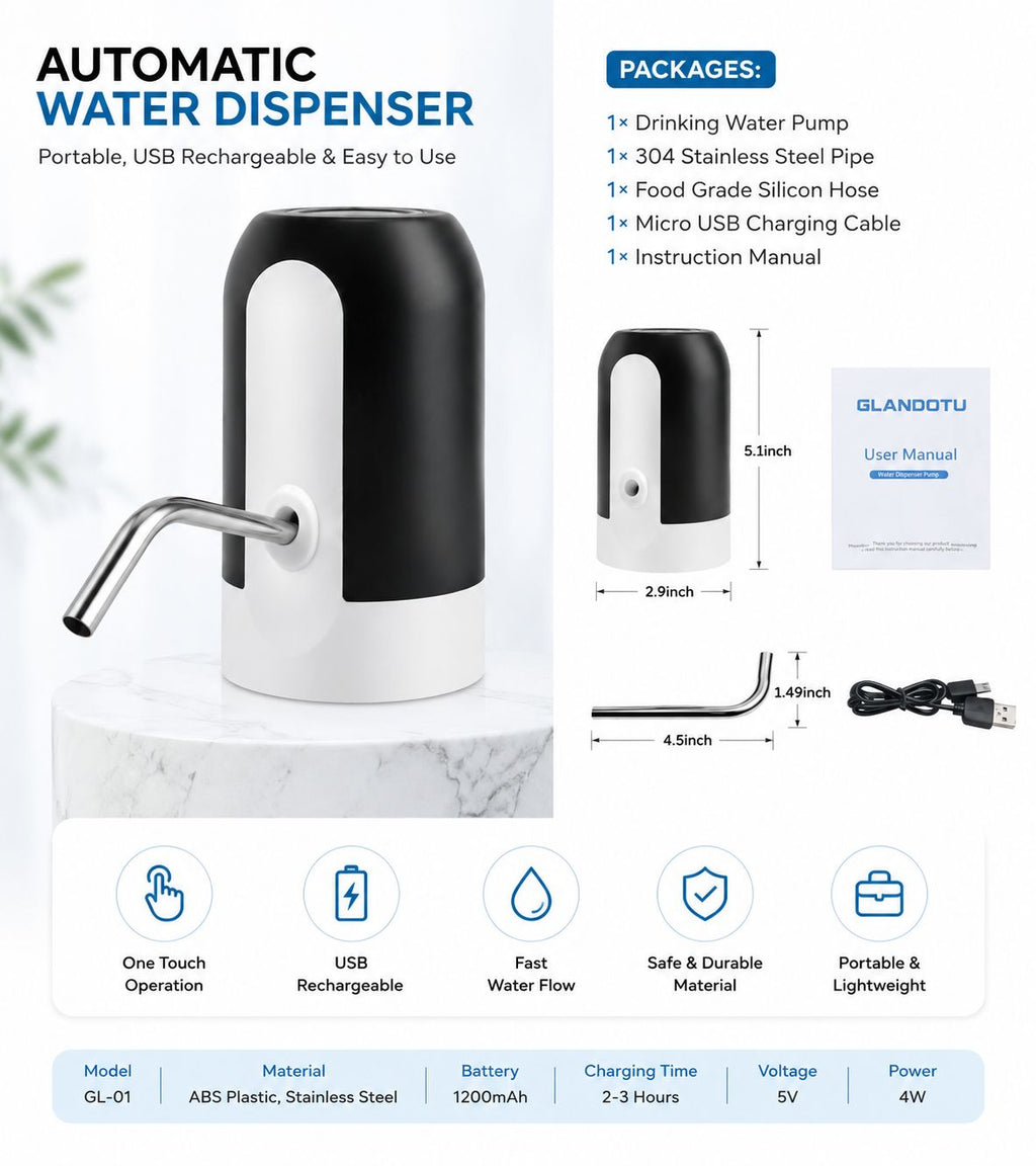 Smart Electric Water Dispenser Pump